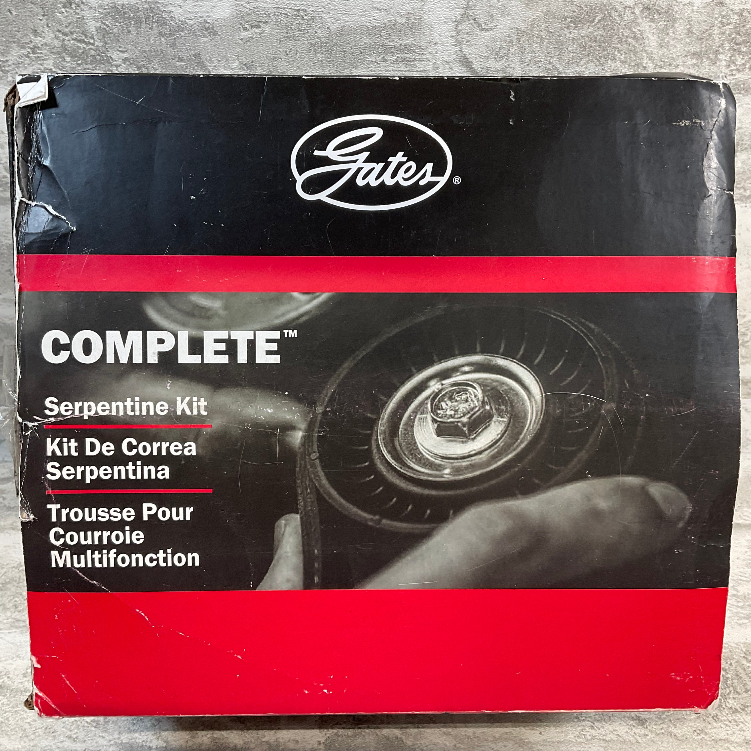 Gates 90K-38285 Complete Serpentine Belt Drive Component Kit (7515543896302)